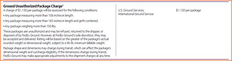 fedex over maximum limits charge.